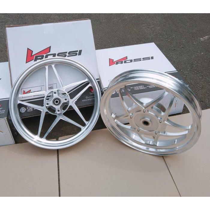 Velg VRossi Bintang Orbit X Vario 125/150 Vario 110 Beat Scoopy Mio Sporty Mio J Karbu Motor - Hitam