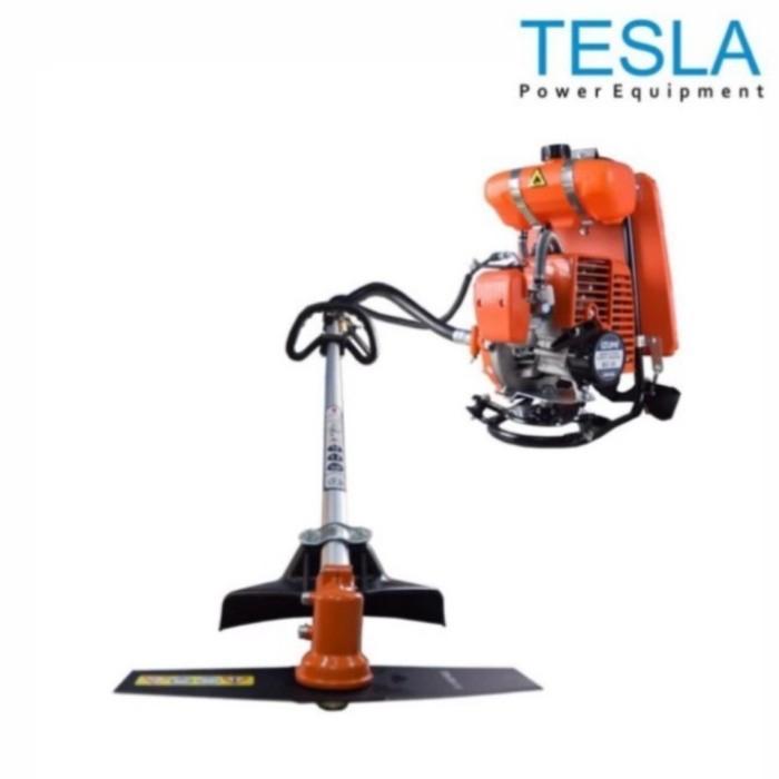 MESIN POTONG RUMPUT GENDONG TESLA BG 328 BG328 2 TAK 2 STROKE