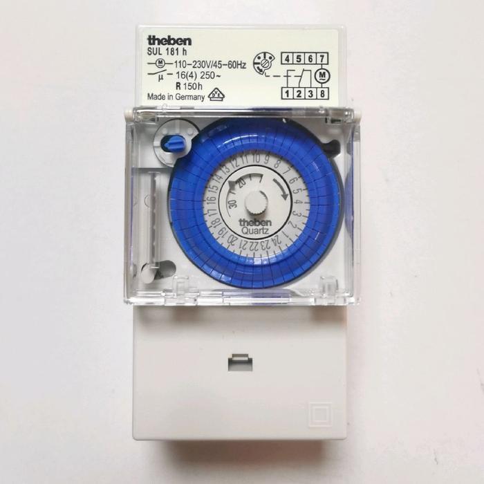 TIMER THEBEN SUL181H TIMER MCB TIMER LAMPU TIMER SUL 181 H FREE ONGKIR