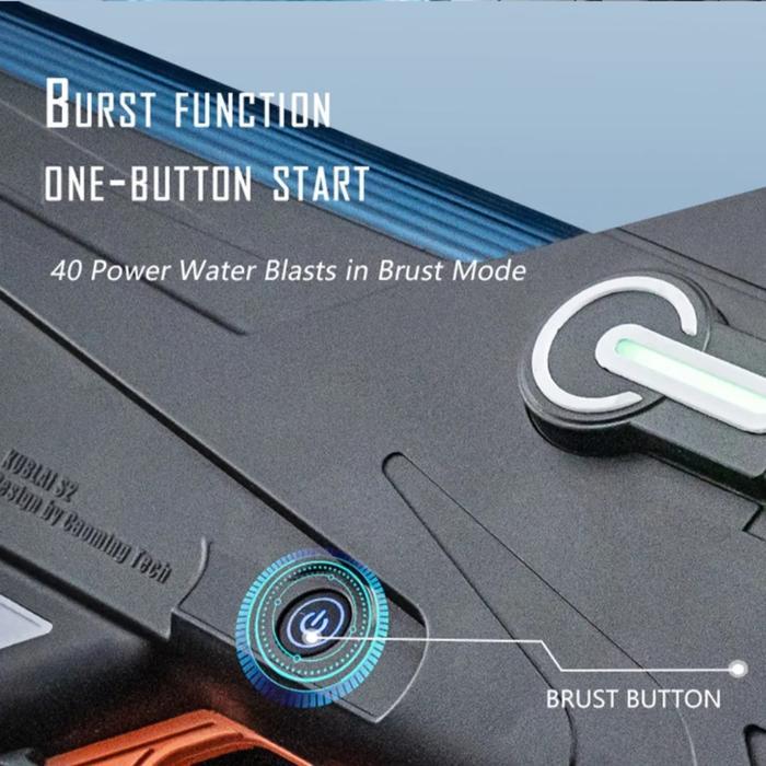 Kublai S2 Electric Squirt Automated Refill Water Gun Summer Pool Beach Tbk