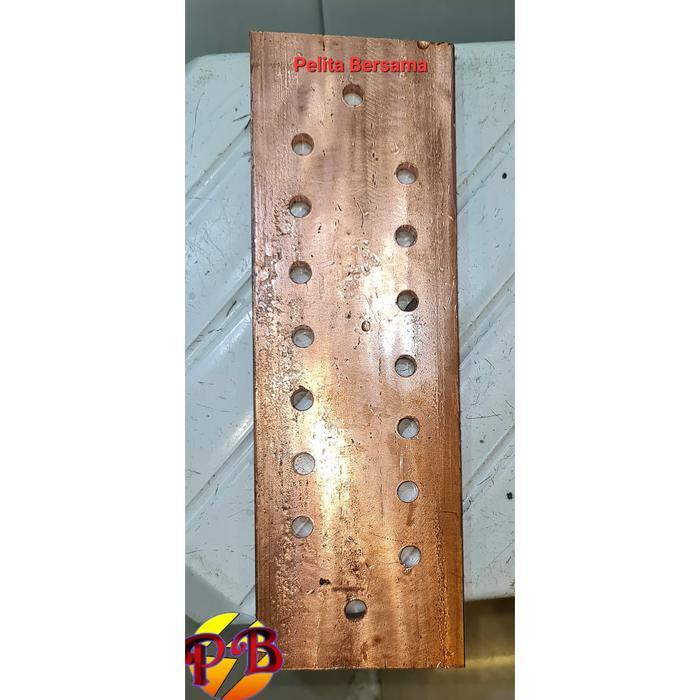 Busbar Tembaga 16 Lubang / Busbar Full Tembaga 16 Lubang (2 Ukuran)