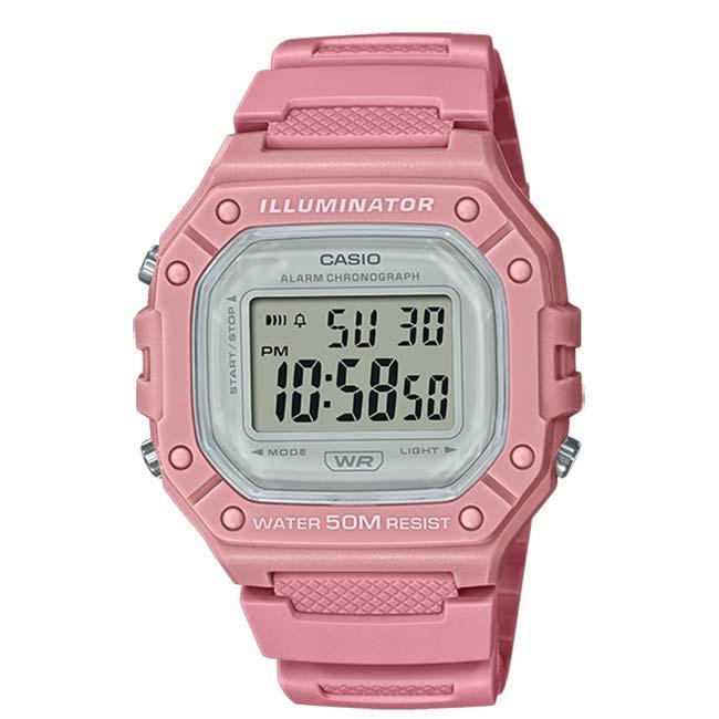 HOT SALE JAM TANGAN WANITA CASIO W-218HC-4AVDF / W-218HC-4A / W-218HC-4 / W-218HC-4AV /