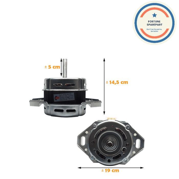 DINAMO WASH MESIN CUCI UNTUK LG 1 TABUNG DINAMO MESIN CUCI POLYTRON 1 TABUNG XQD 135 WATT NO.21