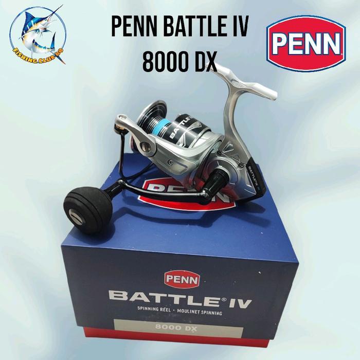 Reel Spinning PENN Battle IV 2000 3000 4000 5000 6000 8000 10000 Power Handle, Hydro Armour, 100% Or