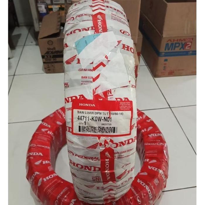 Ban Luar Federal Honda TUBLES 110/80 Ring 14 Ban Depan ADV 150 160