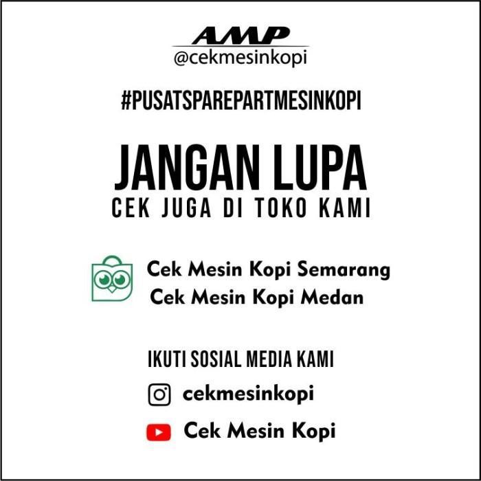 Gasket Mesin Kopi Astoria Dan Wega 72 X 56 X 8,5 Mm Terlaris