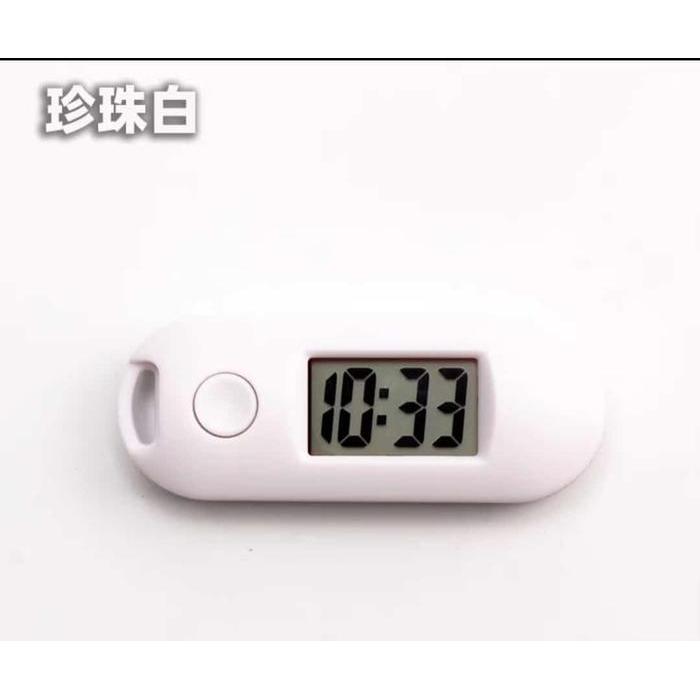 JAM DIGITAL LCD SAKU PORTABLE - JAM KANTONG GANTUNGAN KUNCI
