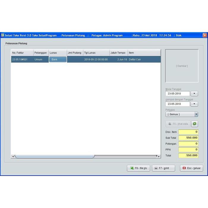 Software Solusi Toko 3.0 - Aplikasi - Program Kasir - Pos - Penjualan