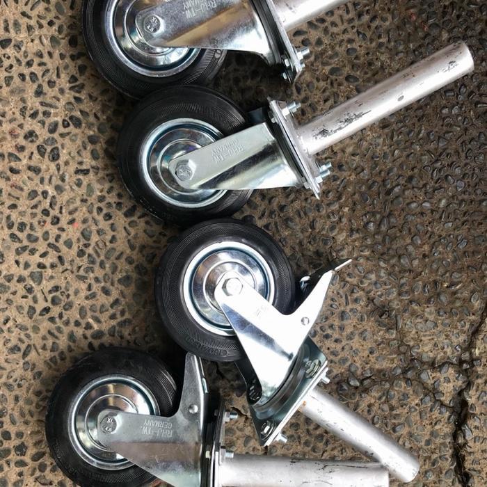 Roda scaffolding caster u/ scaffolding 1 set uk. 6 inchi