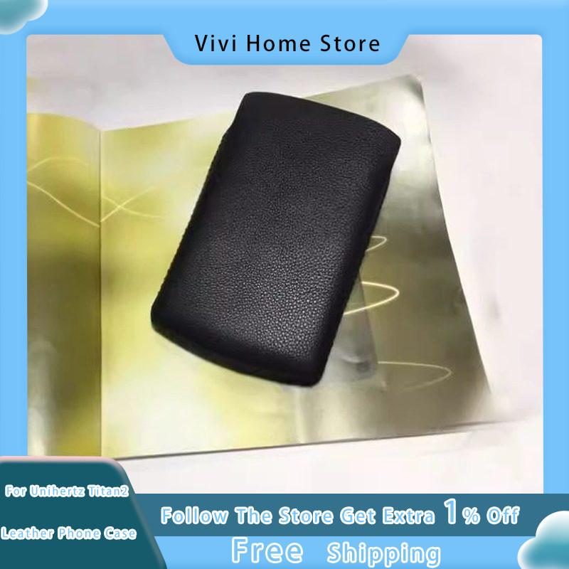 For Unihertz Titan2 Genuine Leather Phone Case Full Cover Anti-Fall Business Customization Durable