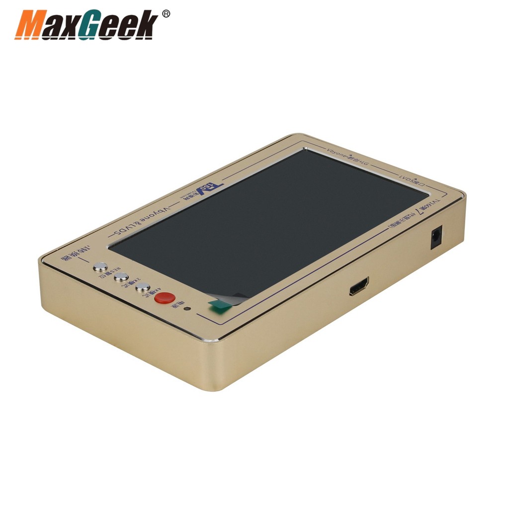 MAXGEEK TV160 7TH GENERATION MAINBOARD TESTER TOOL LCD DISPLAY VBYONE LVDS TO HDMI-COMPATIBLE