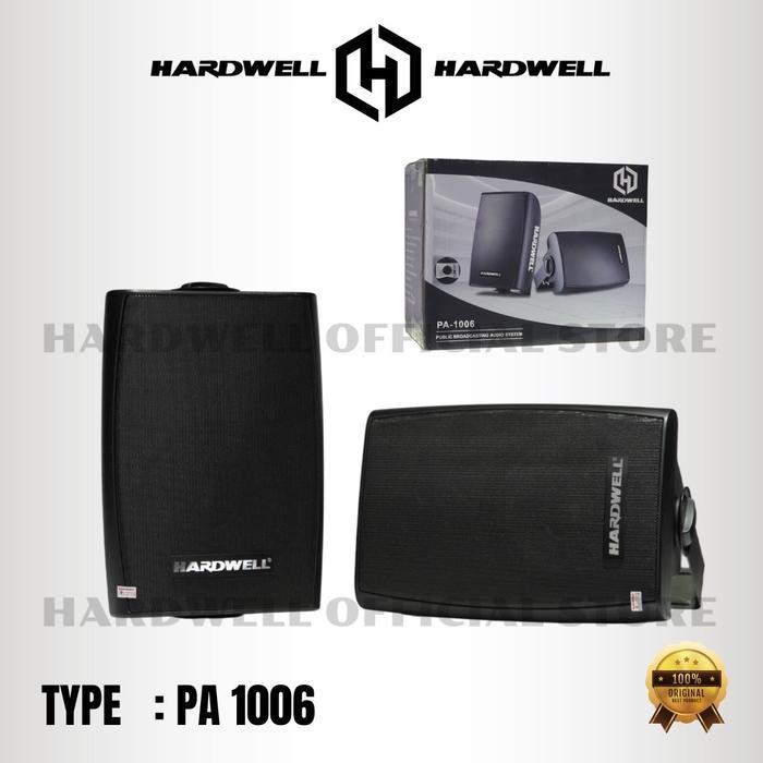 Speaker Pasif / Speaker Passive 6 Inch Surround Hardwell PA 1006 / PA1006 Original Sepasang