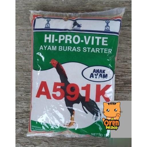 Hi-Pro-Vite Pokphan Pur Pakan Ayam Laga Bangkok Aduan Voer A 511 591 592 593 594 595 K Kemasan