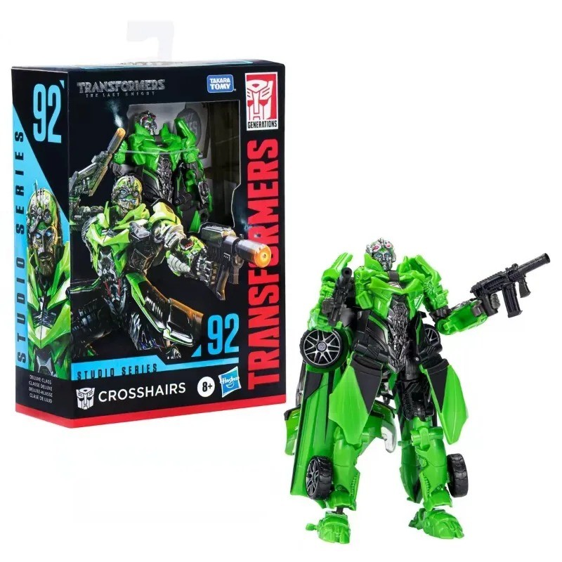 New Hasbro Transformers Studio Series SS-92 Class D Crosshairs Anime Model Action Figures Robot Toy