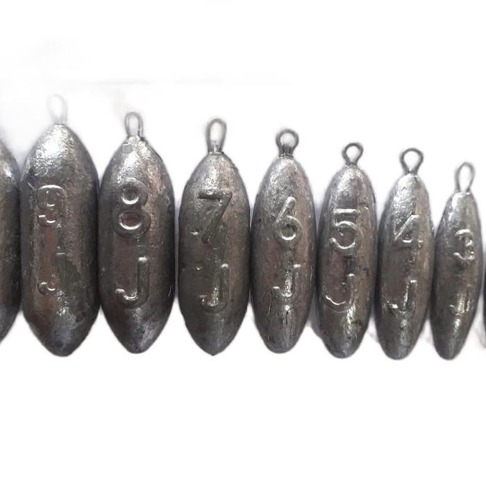 Timah Pancing 1Kg Model Timah Jantung