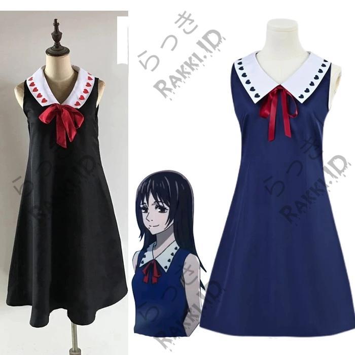 Costume Cosplay Rika Jujutsu Kaisen Karakter Kartun Anime Wanita