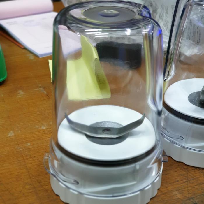 Terbaru Gelas Bumbu + Pisau Bumbu Blender Philips Original (Mill)