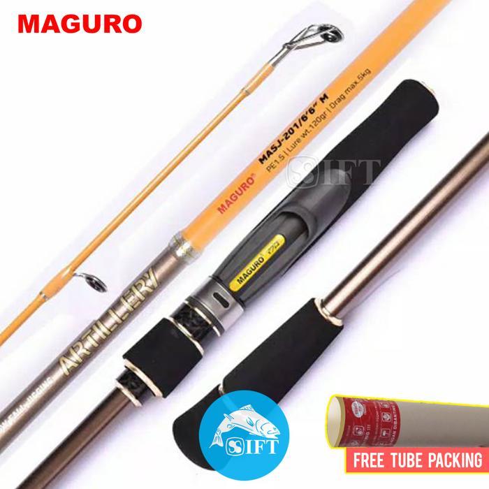 Joran Maguro Artillery Pe 1.5 2 2.5 Pancing Jigging Light