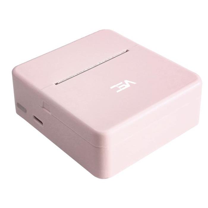 Printer Bluetooth Thermal Kasir Vsc Mp-58A Thermal Printer - Pink Struk