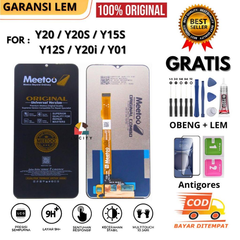 PREMIUM LCD TOUCHSCREEN VIVO Y20 / Y20S / Y15S / Y12S / Y20I / Y01 > FULLSET ORIGINAL LAYAR HP 100% 