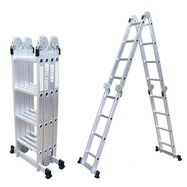 Tangga Multifungsi 3,7 Meter / Tangga Multipurpose Aluminium 3.7Meter