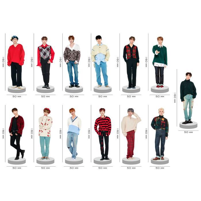 Stand Figure Akrilik Seventeen Cafe Goods Toy