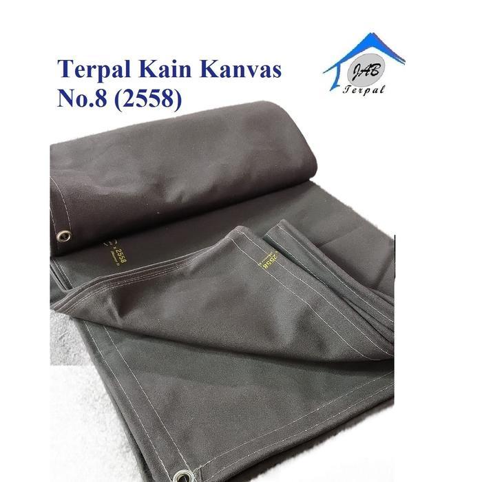 PROMO terpal kain kanvas no.8 (2558) uk.3x4m