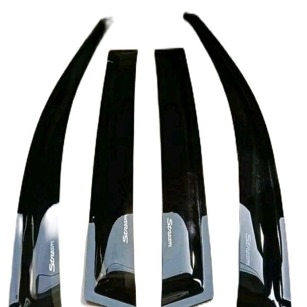 Talang air pintu mobil Honda Stream variasi mobil 4 pintu Car Accessories