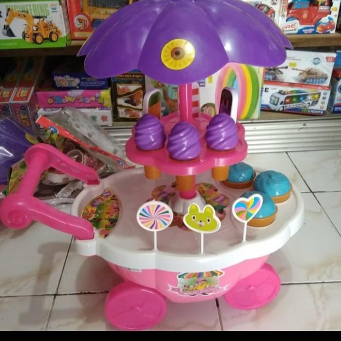 ` mainan anak dorongan es krim