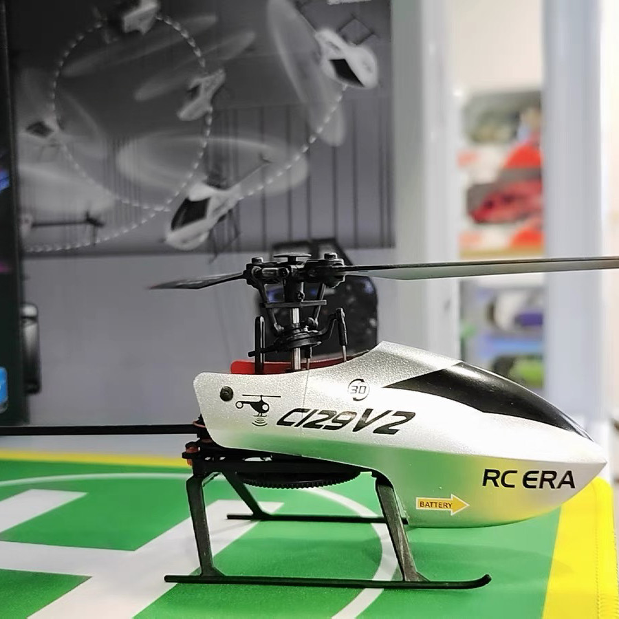 C129v2 Rc Helicopter 4 Channel Remote Controller Helicopter Charging