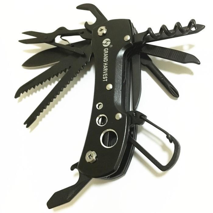 Peralatan Multifungsi 14In1 Pocket Knife Edc Pisau Lipat Knifezer Tbk