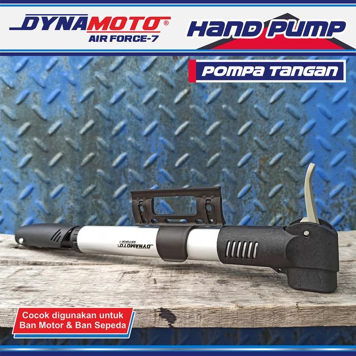 Krisbow - Pompa Tangan Ban Sepeda / Motor (Body Aluminium + Abs)