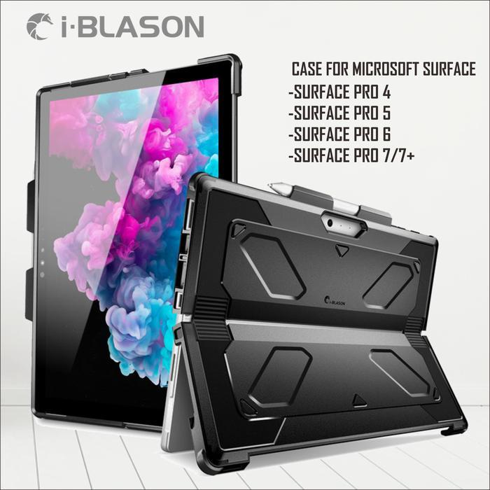 JUAL Case Casing for Microsoft Surface Pro 7/7+ Plus Pro 6 Pro 5 Pro 4 Pro LTE Cover Hardcase