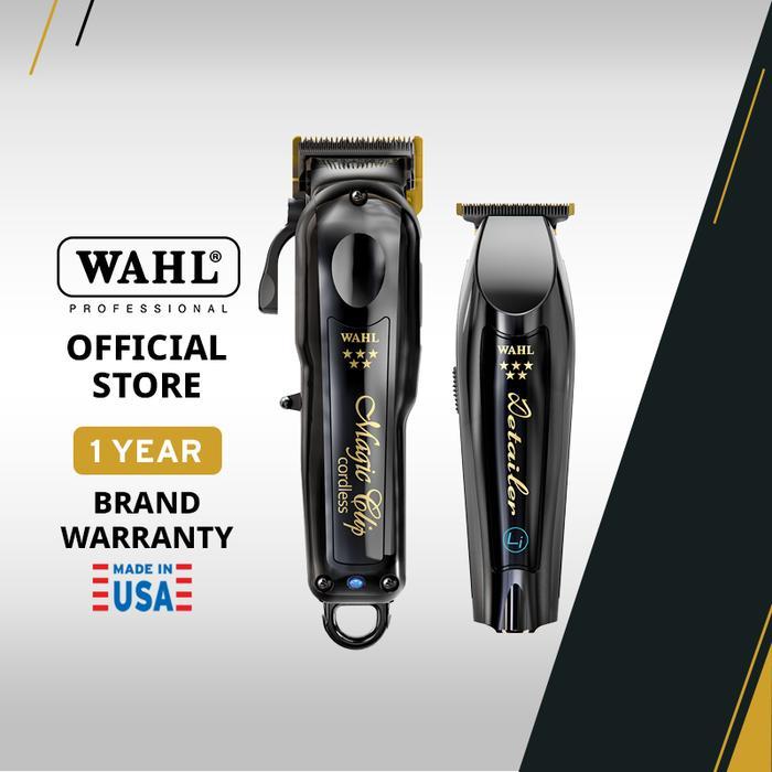 WAHL 5 STAR MIDNIGHT BLACK BARBER COMBO - ALAT CUKUR RAMBUT PROFESIONAL, ALAT CUKUR RAMBUT, MESIN