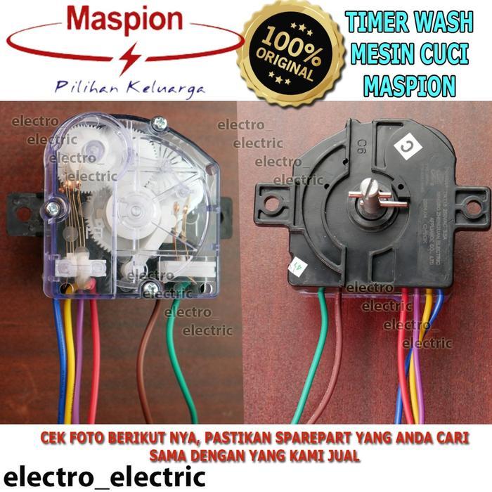 Timer Mesin Cuci Maspion Original - Timer Wash Pencuci Mesin Cuci Maspion - Timer Wash Mesin Cuci