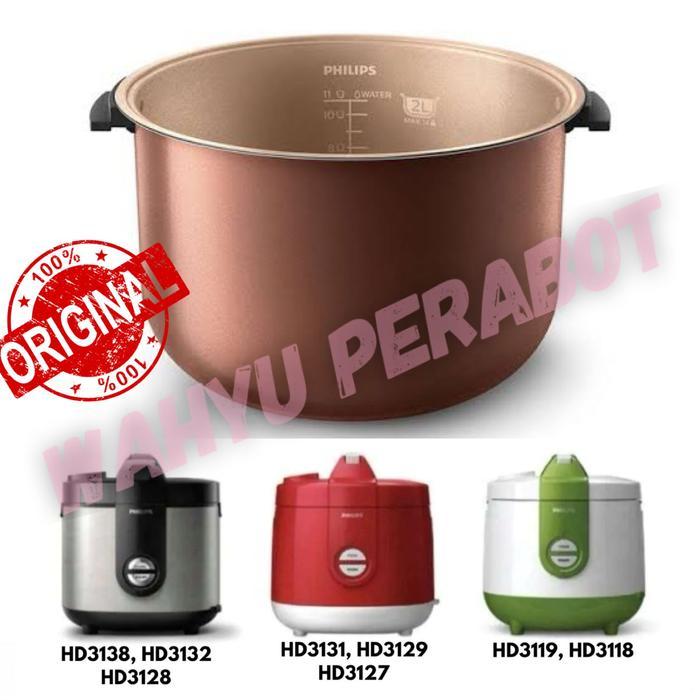 Philips Panci Innerpot Philips Rice Cooker - Ceramic Gold Philips