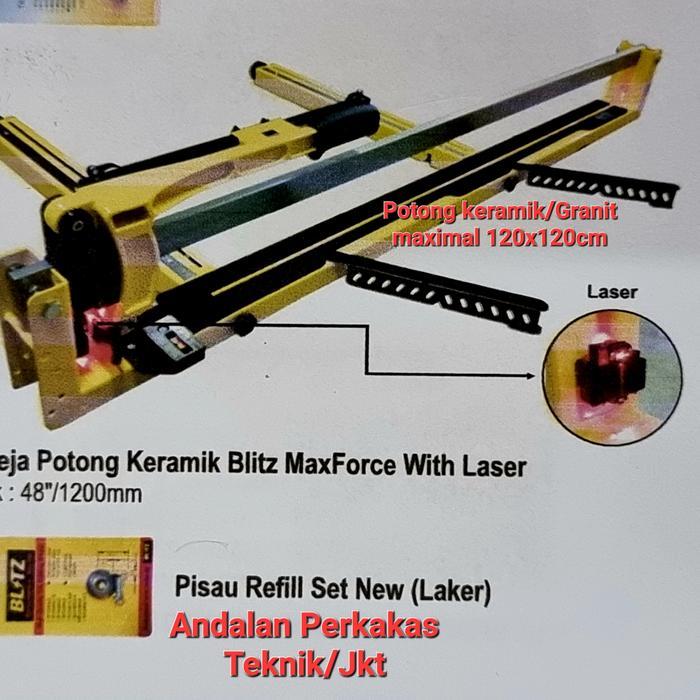 Alat potong keramik/Granit 1200mm BLITZ Ball Bearing
