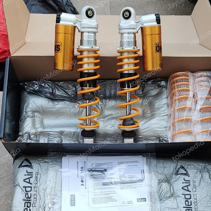 Shock Ohlins Shockbreaker Belakang Ohlins Yamaha Xmax X-Max Ya241 Xmax Old New Connected Original