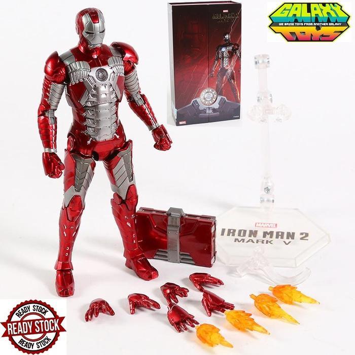 HOT SALE ZD TOYS IRON MAN MARK 5 - MARVEL AVENGERS IRON MAN MK5 1/10 SCALE TERMURAH