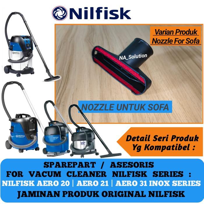SELANG HOSE VACUM CLEANER NILFISK AERO 21-01 ORIGINAL & NOZZLE VACUM CLEANNER NILFISK AERO 21 -01