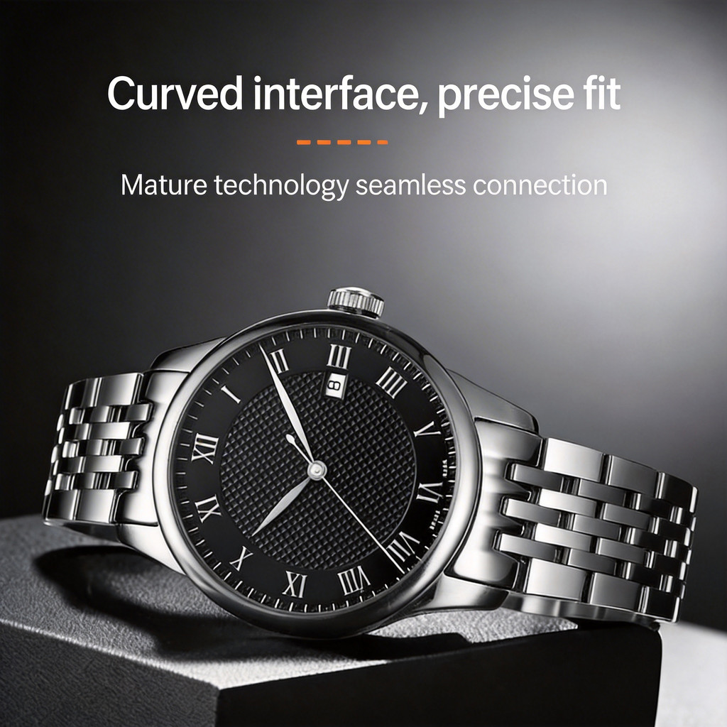For Tissot Le Locle 19mm Stainless Steel Bracelet, Replacement Watch Band Compatible with Tissot