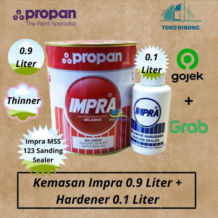 Cat Dasar Kayu PROPAN Impra Melamine Sanding Sealer MSS 123 Propan 1LT