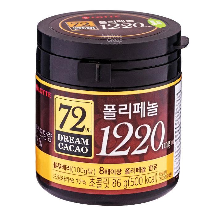 Lotte Dream Cacao 72% Korea (86 Gram)