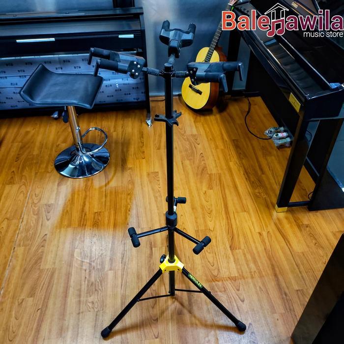 Stand Gitar Triple Hercules GS432B Plus Stand Gitar Hercules GS 432B + Stand Guitar Trio Ganda