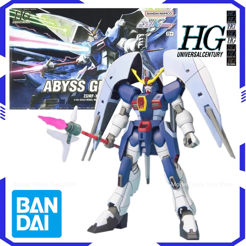 Bandai Original Model Assembly Kit 1/144 HG-ZGMF-X31S Abyss gundam Anime action character assembly