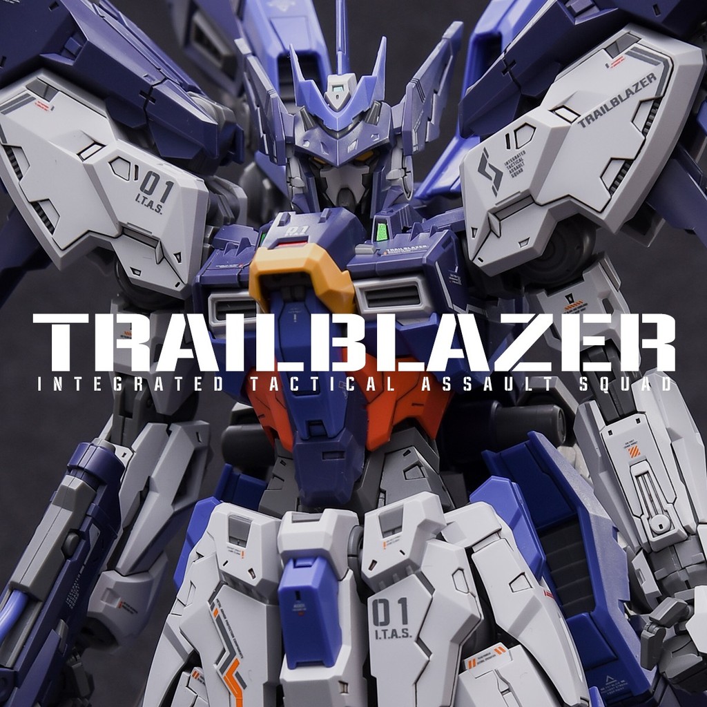 Super Nova Snaa 1/100 Mg Trailblazer Integrated Tactical Assault Squad Assemble Mode Action Figures