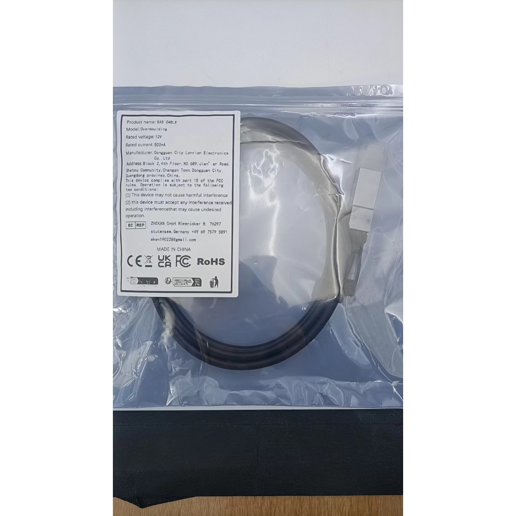 Mini SAS HD SFF-8644 to SAS SFF-8643 for server cable