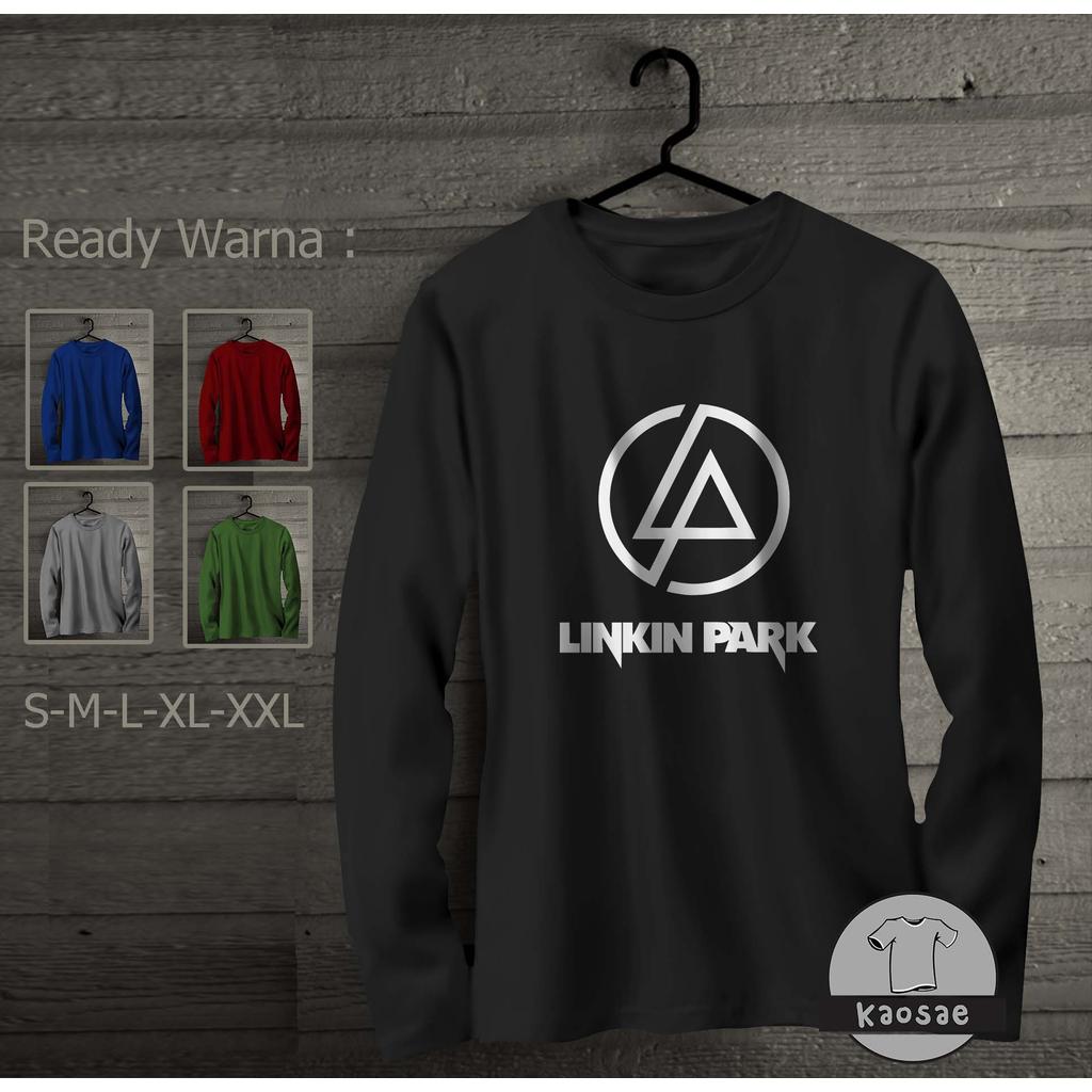 Kaos Linkin Park Logo Tangan Panjang Kaos Distro