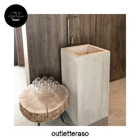 Wastafel Terazzo Cuci Tangan Standing Kotak