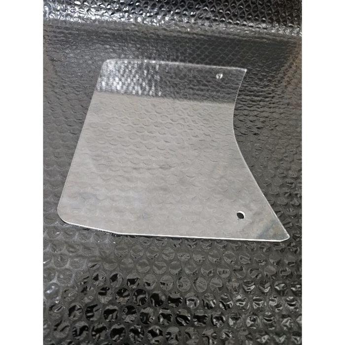 Cover Tutup Aki Bening Transparan Bahan Akrilik 3 Mili Motor Beat Deluxe Beat 2013 & Beat 2016 Baut